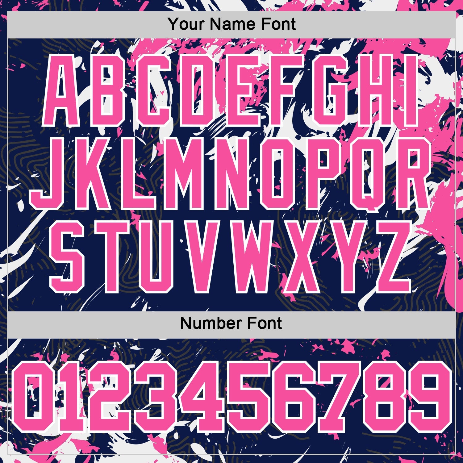 Custom Navy Pink-White Fluid Art Round Neck Sublimation Basketball Set Jersey