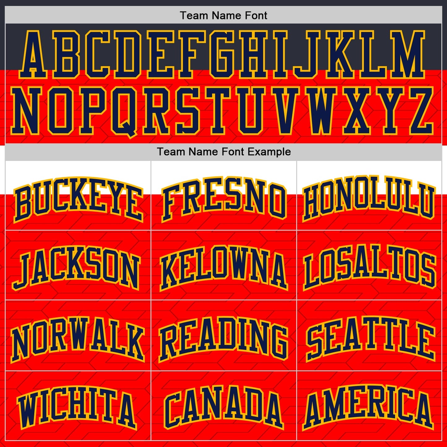 Custom Red Navy White-Gold Geometric Stripe Round Neck Sublimation Basketball Uniform Jersey