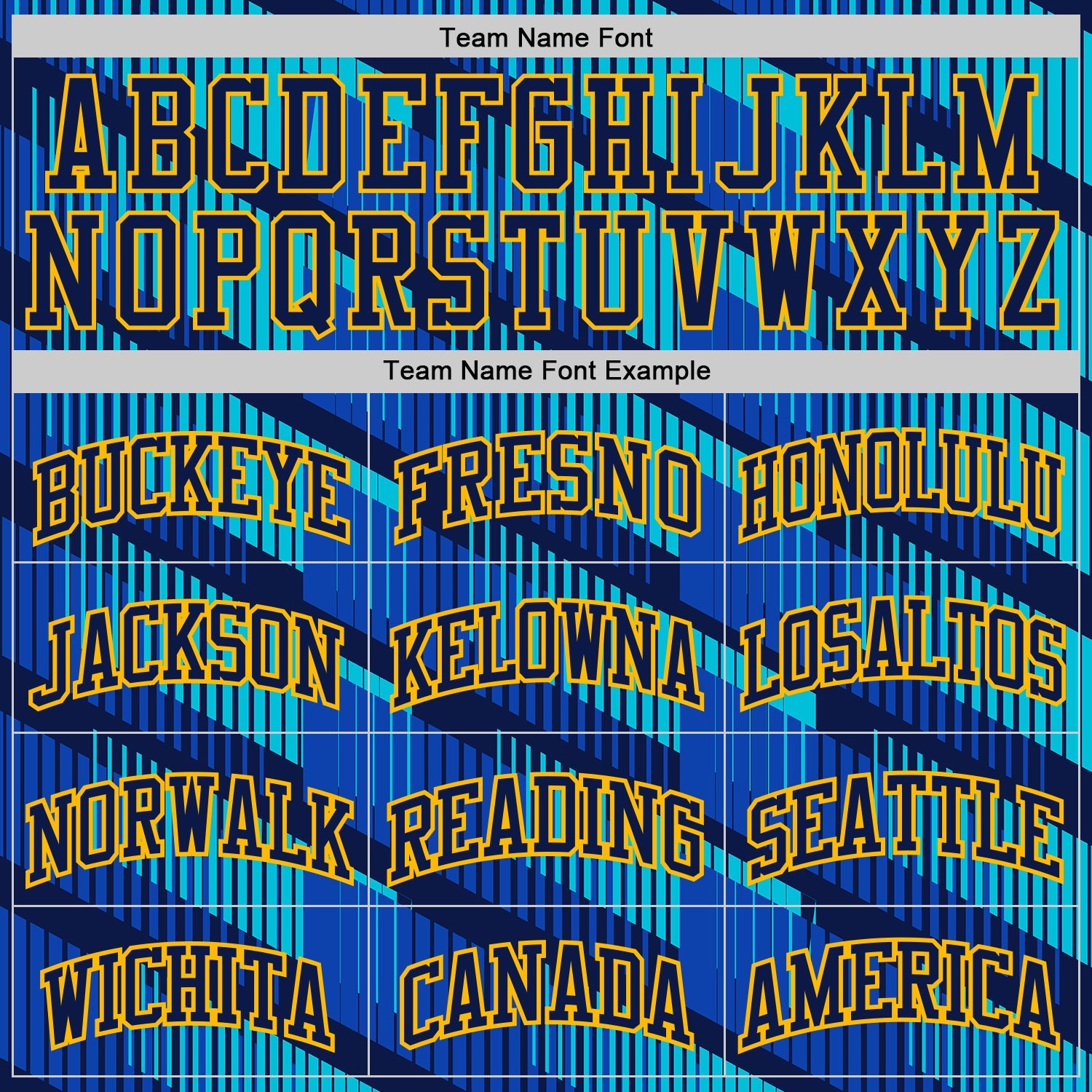 Custom Thunder Blue Navy Lakes Blue-Gold Geometric Stripe Round Neck Sublimation Basketball Uniform Jersey