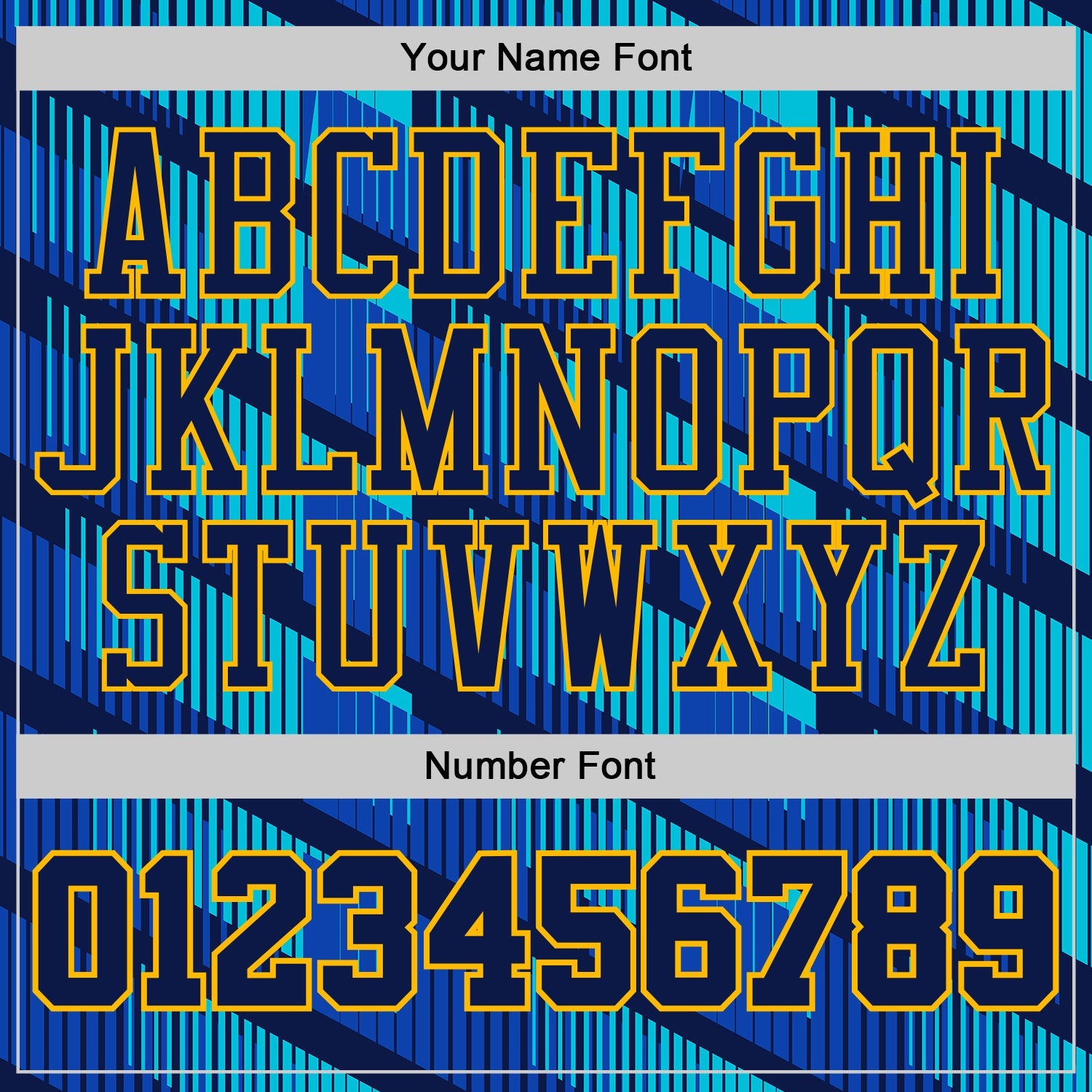 Custom Thunder Blue Navy Lakes Blue-Gold Geometric Stripe Round Neck Sublimation Basketball Uniform Jersey