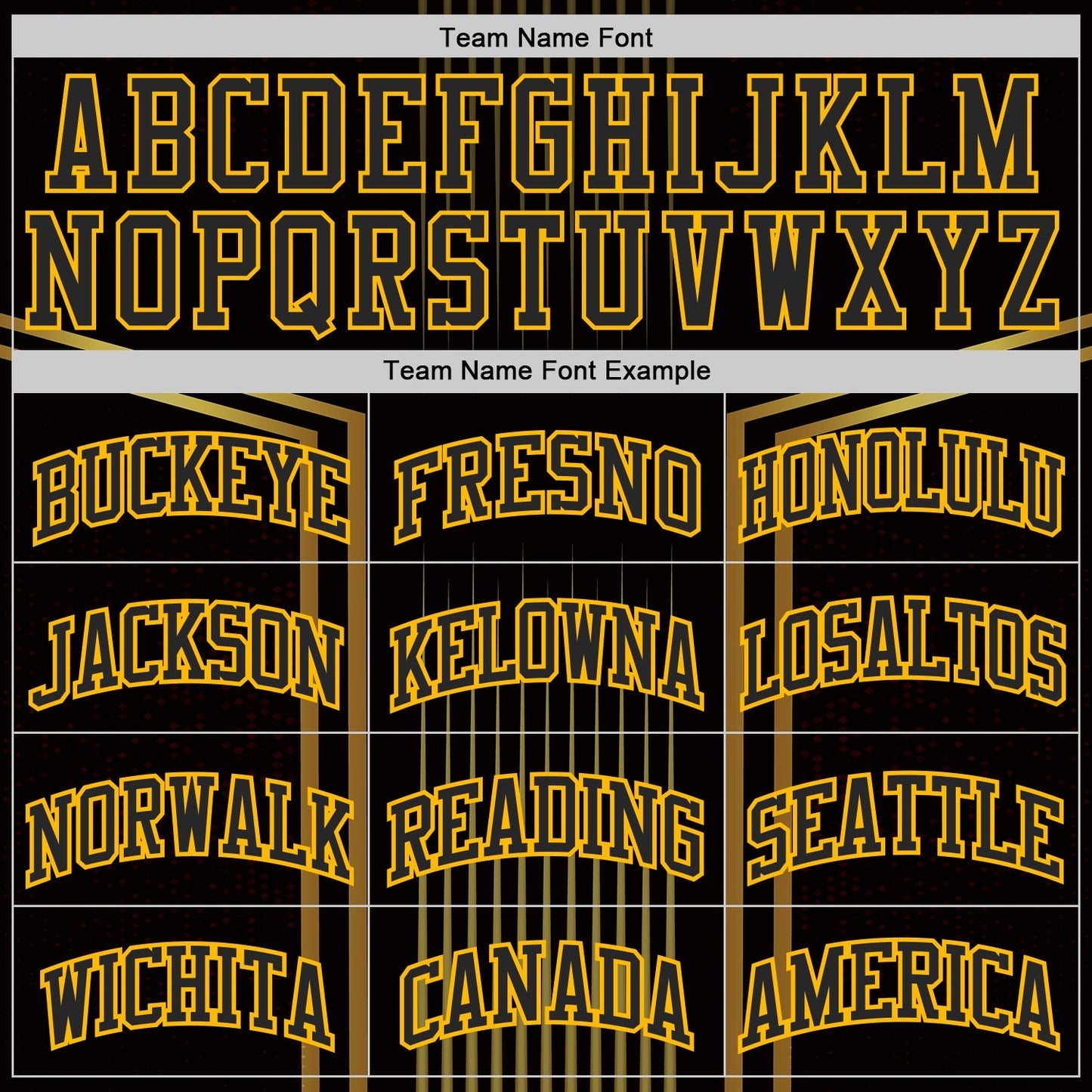 Custom Black Old Gold-Gold Vertical Stripe Gradient Round Neck Sublimation Basketball Uniform Jersey