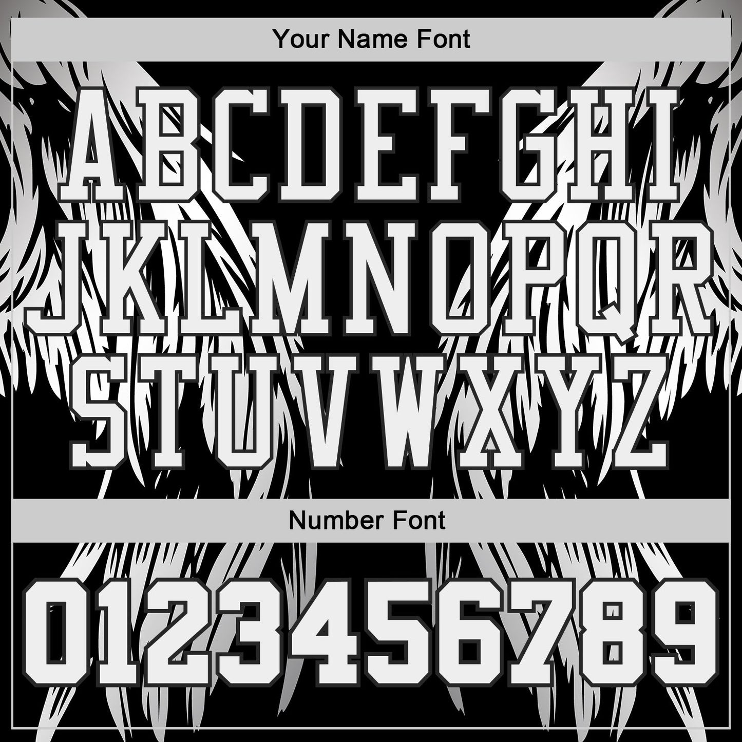 Custom Black-White Eagle Wing Boho Style Round Neck Sublimation Basketball Uniform Jersey