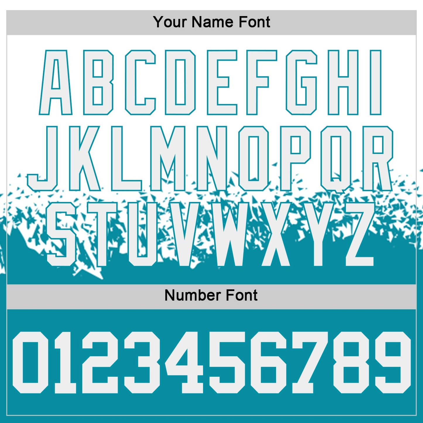 Custom White-Teal Shattered Geometric Side Panel Stripe Round Neck Sublimation Basketball Set Jersey