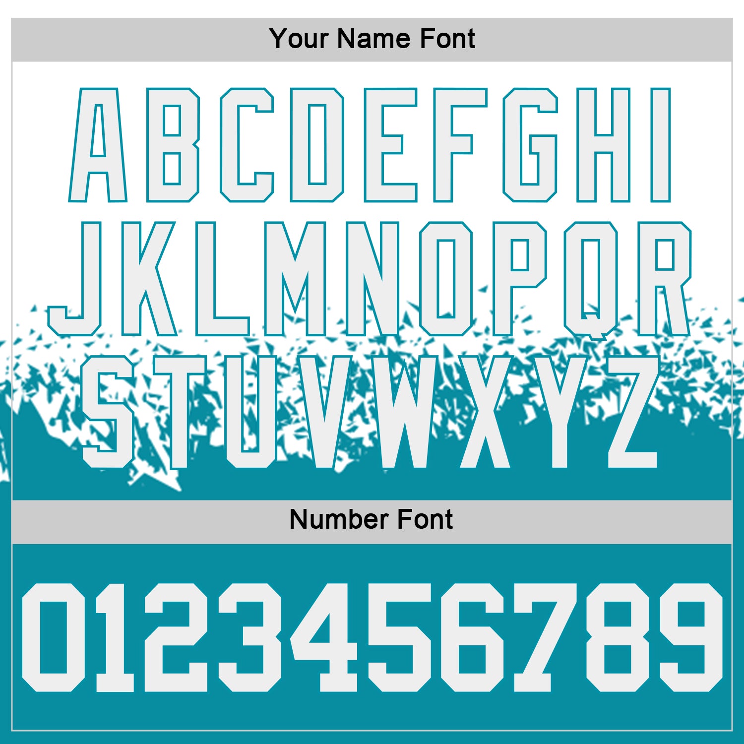Custom White-Teal Shattered Geometric Side Panel Stripe Round Neck Sublimation Basketball Set Jersey
