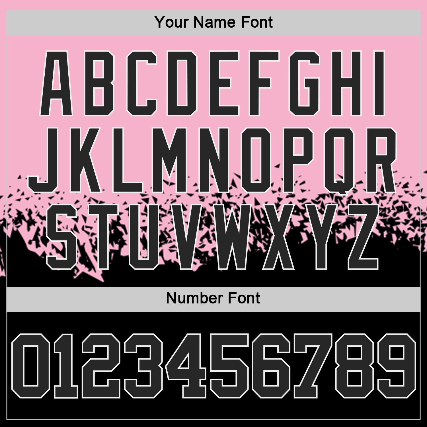 Custom Light Pink Black-White Shattered Geometric Side Panel Stripe Round Neck Sublimation Basketball Set Jersey