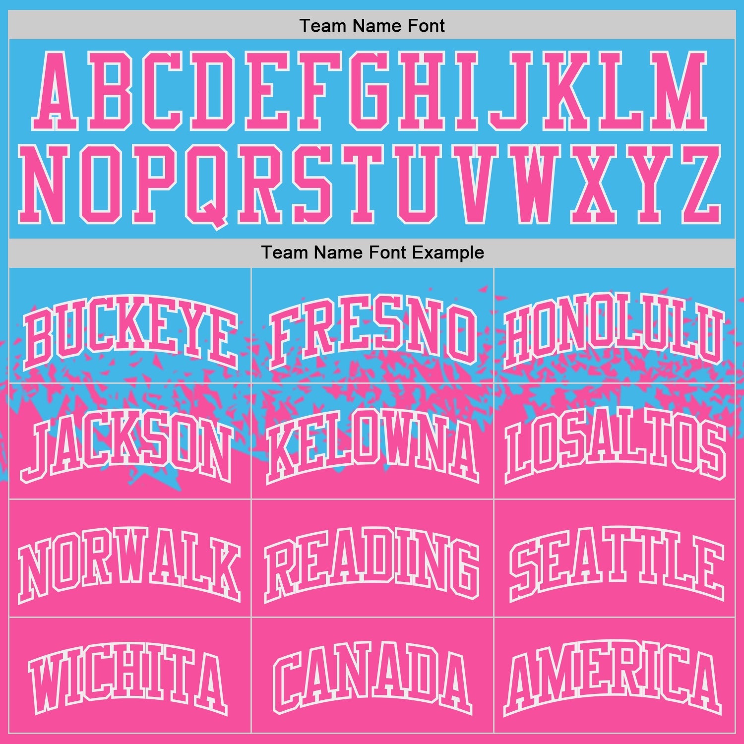 Custom Sky Blue Pink-White Shattered Geometric Side Panel Stripe Round Neck Sublimation Basketball Set Jersey