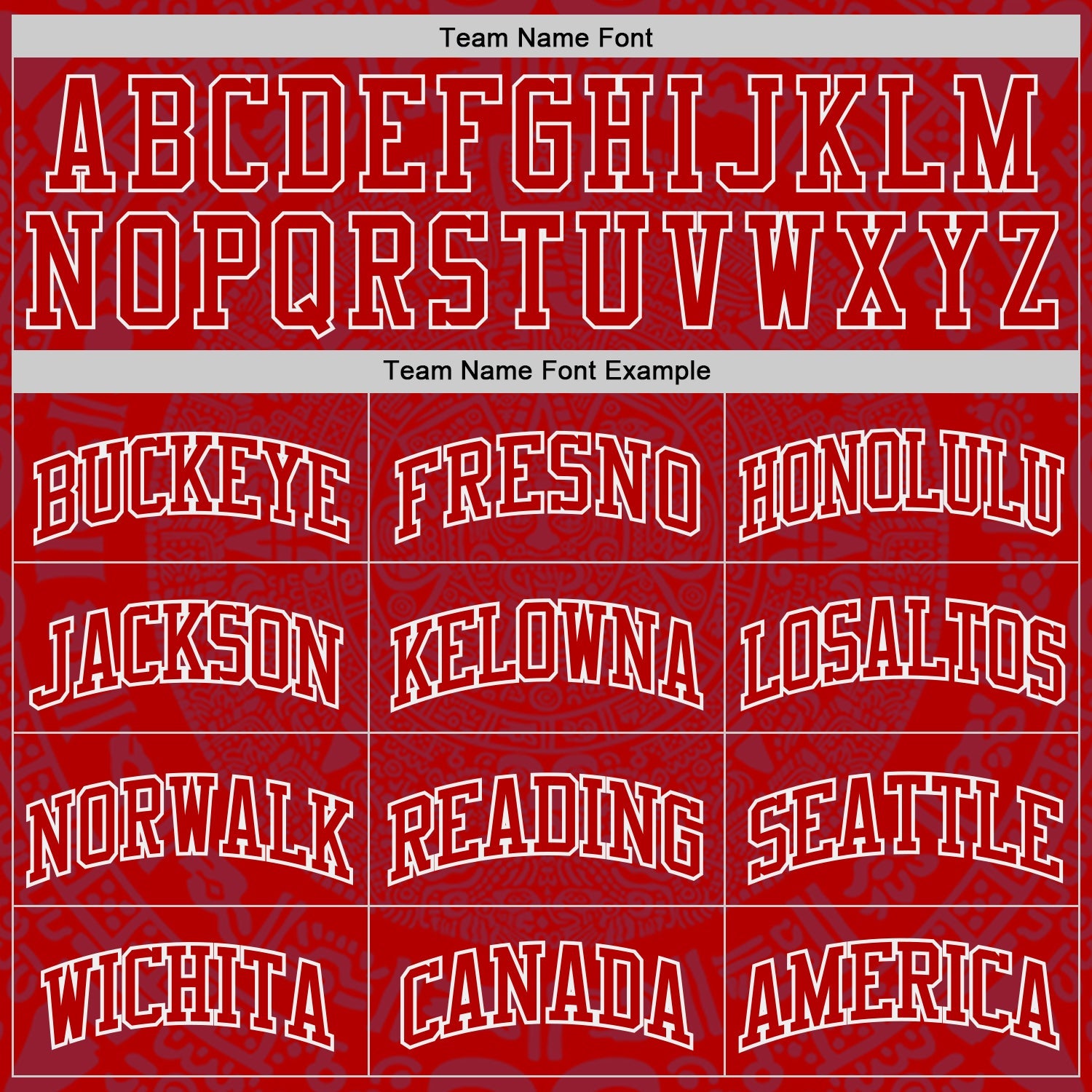 Custom Red-White Tribal Ethnic Aztec Sun Stone Side Panel Stripe Round Neck Sublimation Basketball Set Jersey