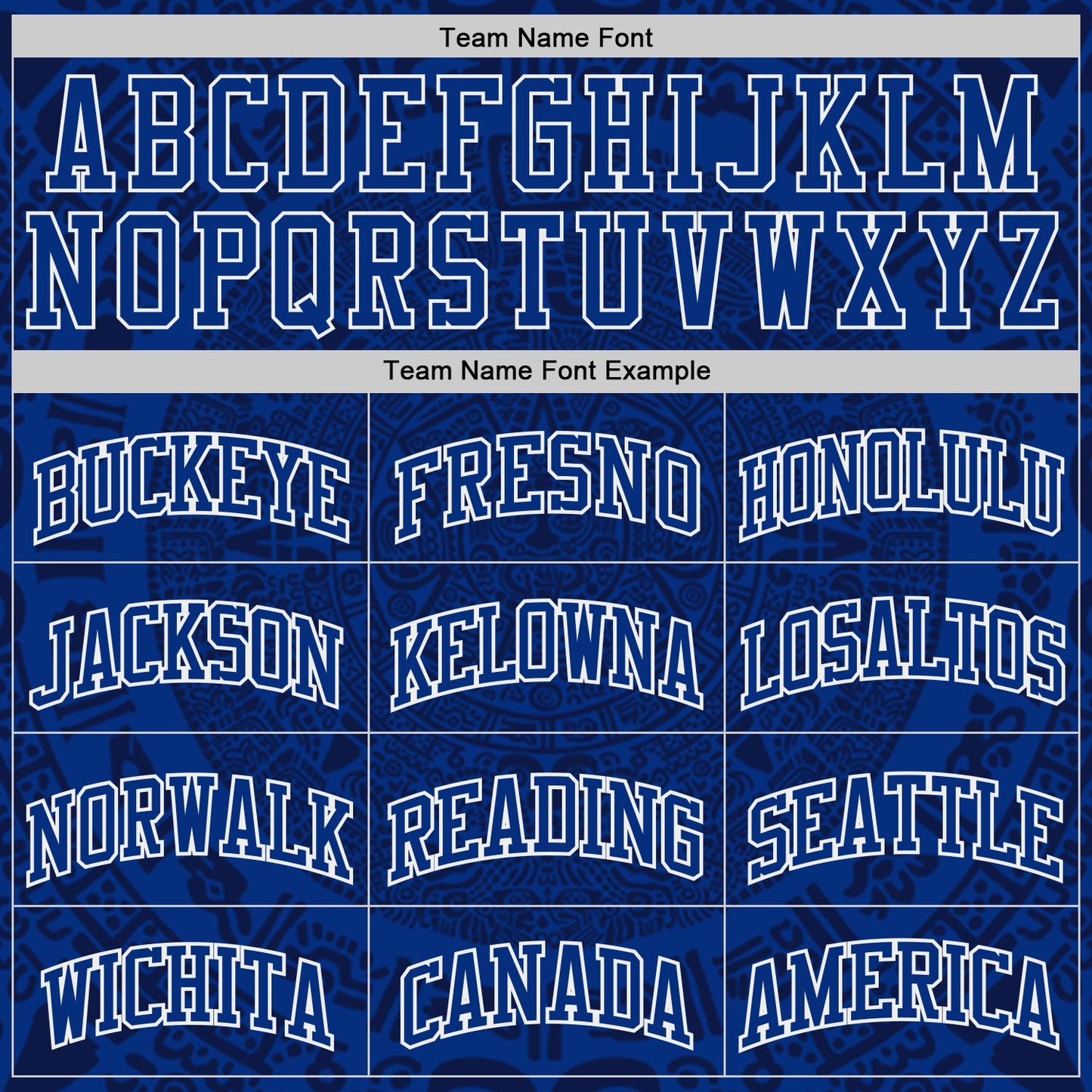 Custom Royal-White Tribal Ethnic Aztec Sun Stone Side Panel Stripe Round Neck Sublimation Basketball Set Jersey