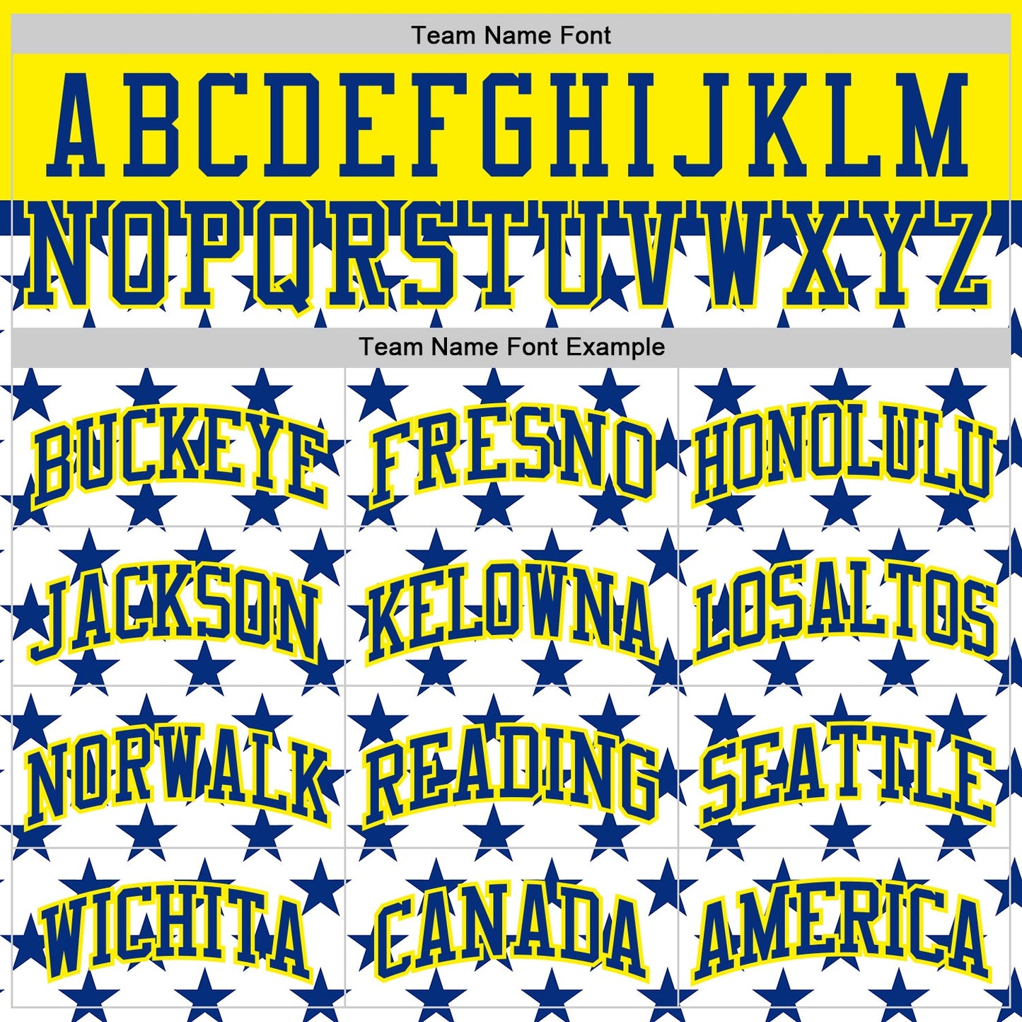 Custom White Royal Yellow-Light Yellow Geometric Star Texture Round Neck Sublimation Basketball Uniform Jersey