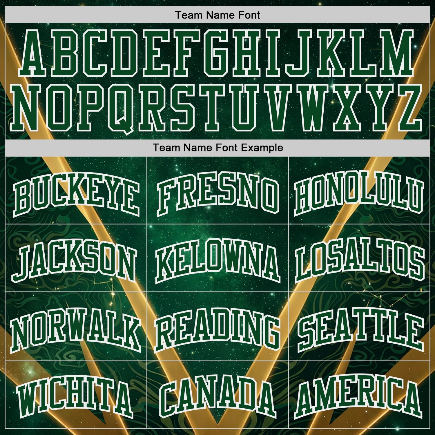 Custom Green Yellow-White Nebula Starry Galaxy Space Round Neck Sublimation Basketball Uniform Jersey