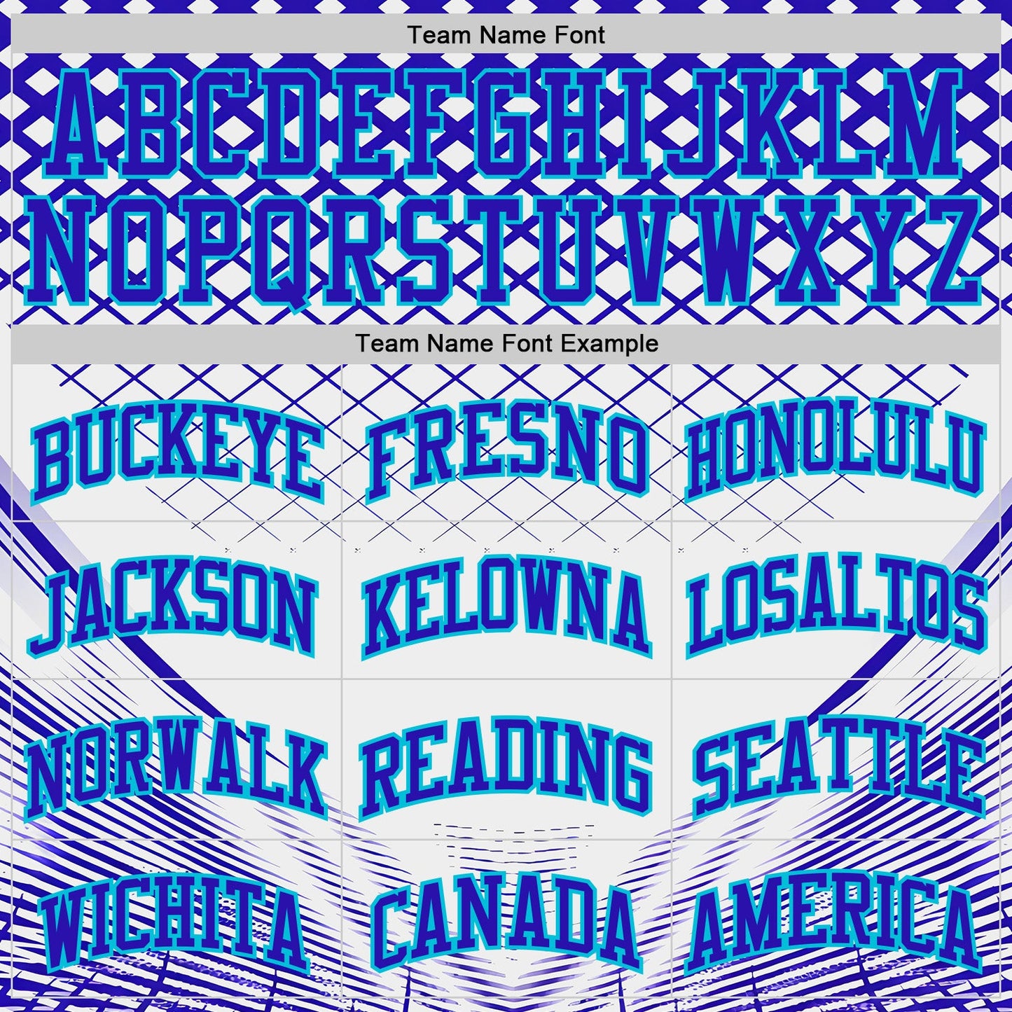 Custom White Purple-Lakes Blue Geometric Grid Round Neck Sublimation Basketball Uniform Jersey