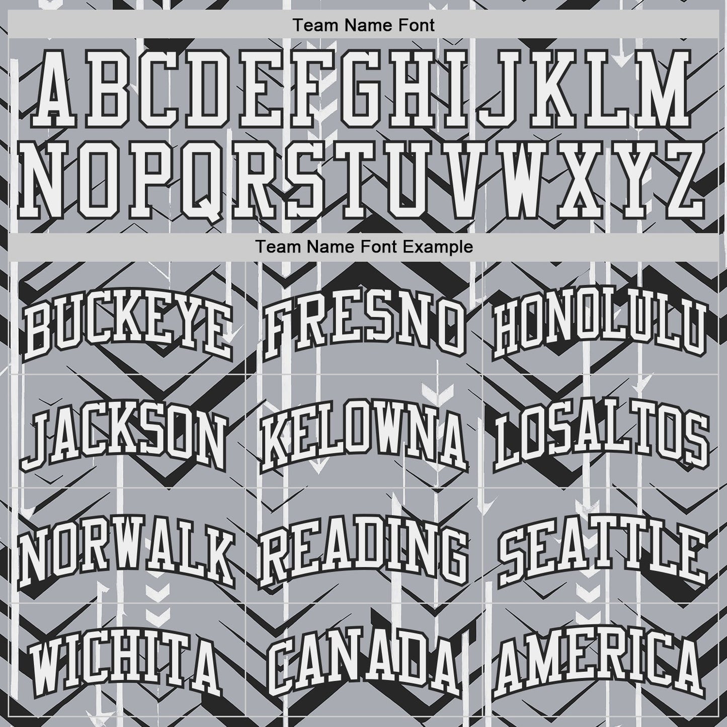Custom Gray White-Black Geometric Chevron Pattern Round Neck Sublimation Basketball Uniform Jersey