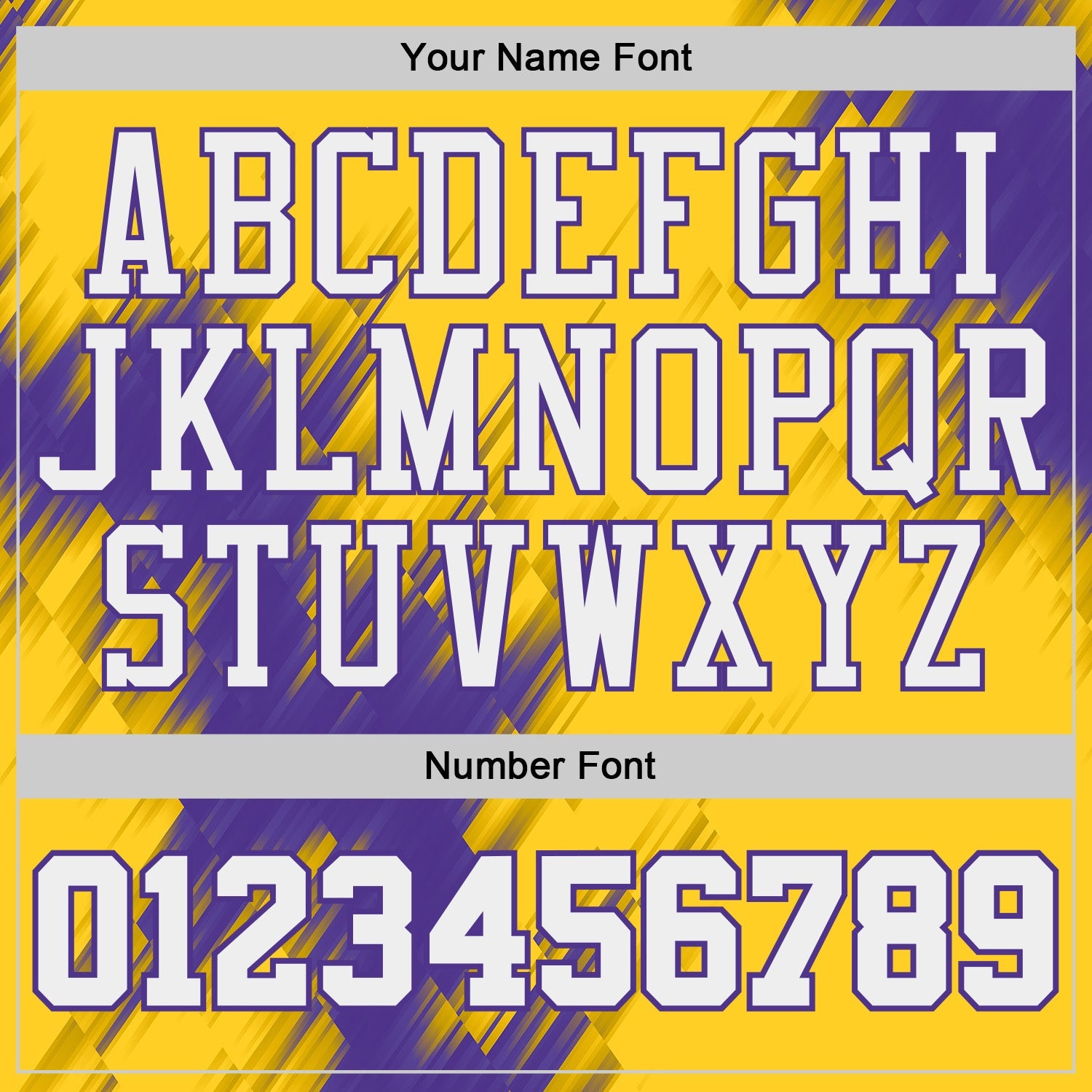 Custom Yellow White-Purple Brush Stroke Geometric Round Neck Sublimation Basketball Uniform Jersey