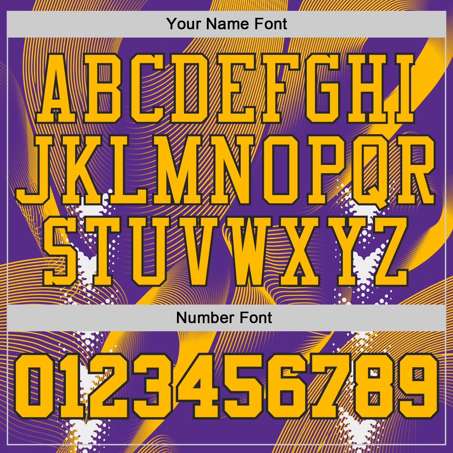 Custom Purple Gold-Black Wave Gradient Dot Round Neck Sublimation Basketball Uniform Jersey
