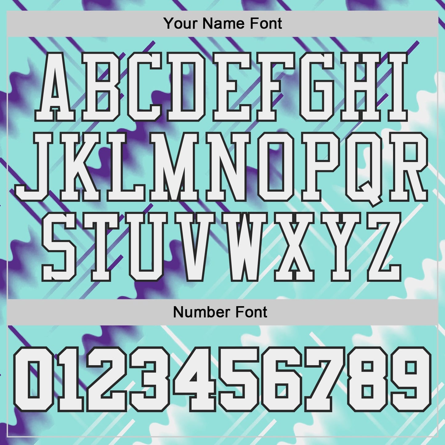 Custom Ice Blue White Purple-Black Geometric Wave Gradient Round Neck Sublimation Basketball Uniform Jersey