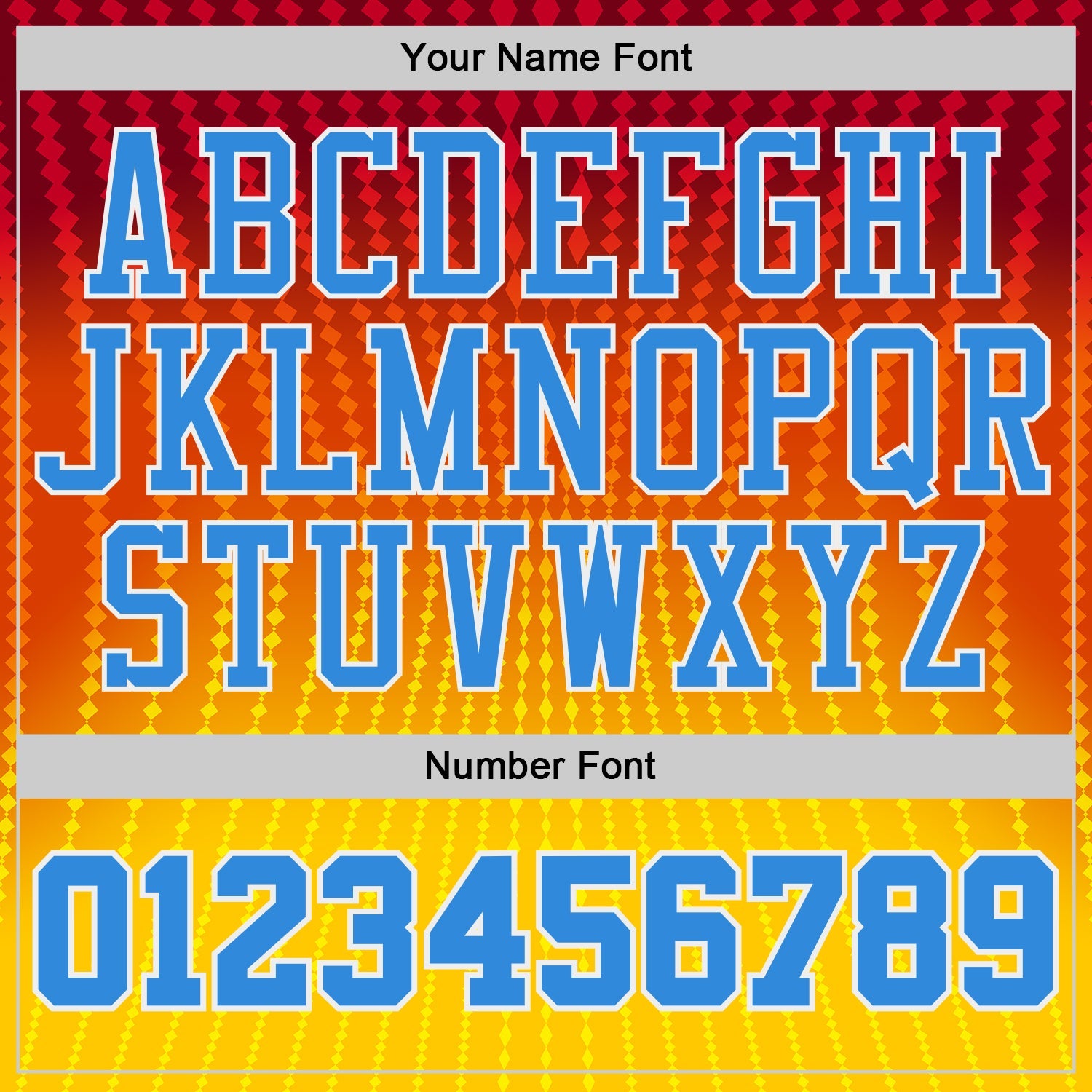Custom Red Powder Blue Gold-White Diamond Grid Gradient Round Neck Sublimation Basketball Uniform Jersey