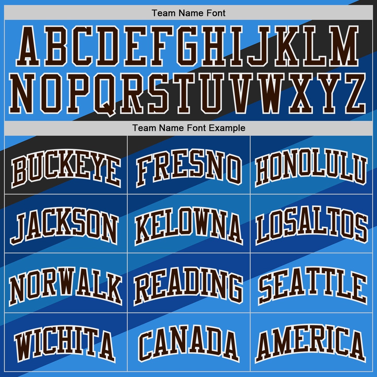 Custom Blue Brown Black White-Gold Diagonal Stripe Gradient Round Neck Sublimation Basketball Uniform Jersey
