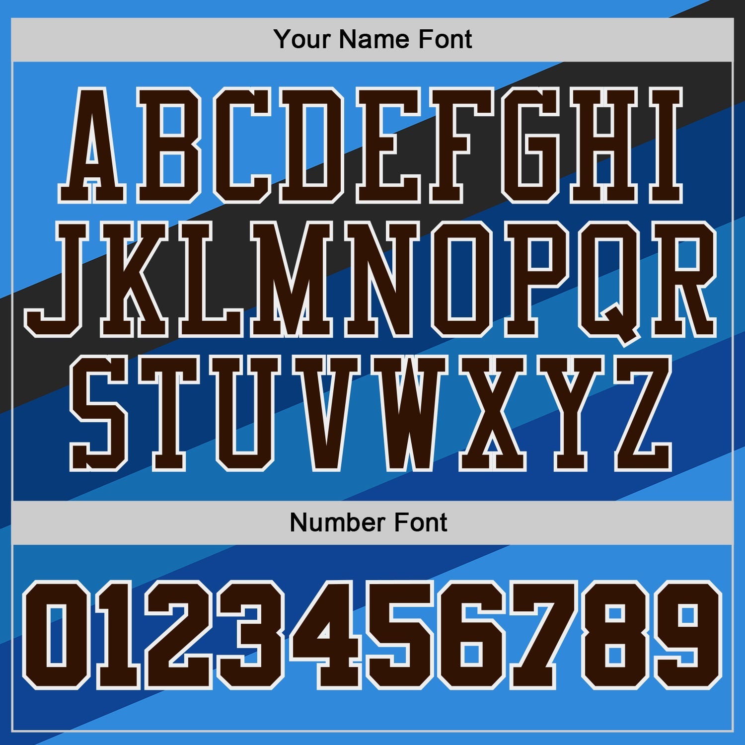 Custom Blue Brown Black White-Gold Diagonal Stripe Gradient Round Neck Sublimation Basketball Uniform Jersey