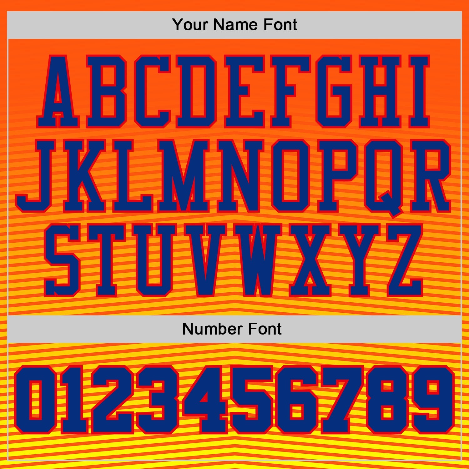Custom Orange Royal Yellow Fire Red Purple-White Horizontal Stripe Gradient Round Neck Sublimation Basketball Uniform Jersey