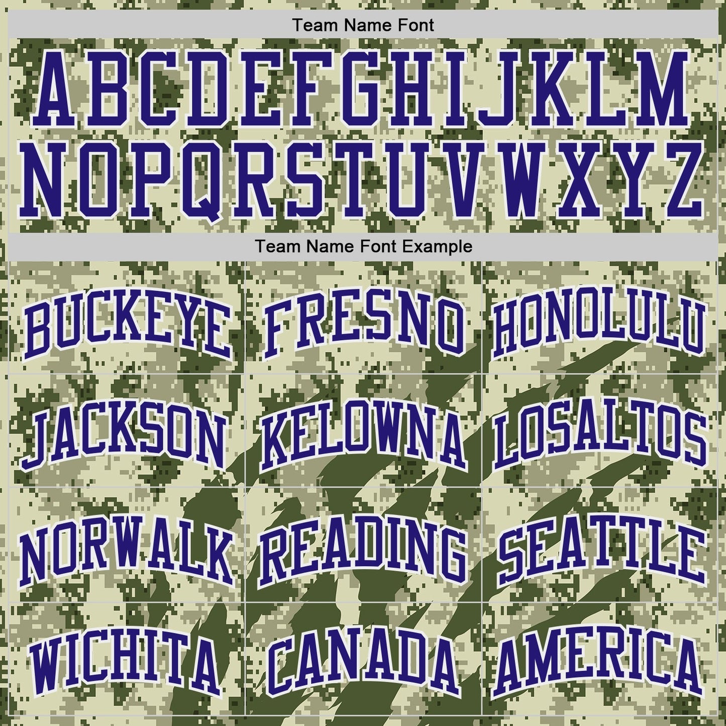 Custom Camo Dark Purple-White Digital Desert Camouflage Round Neck Sublimation Salute To Service Basketball Uniform Jersey
