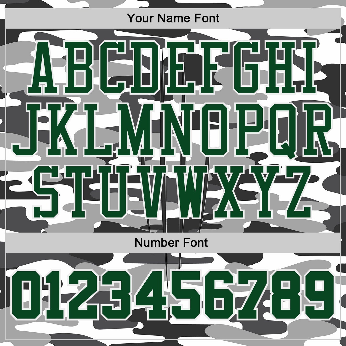 Custom Camo Green-White Snow Camouflage Claw Round Neck Sublimation Salute To Service Basketball Uniform Jersey