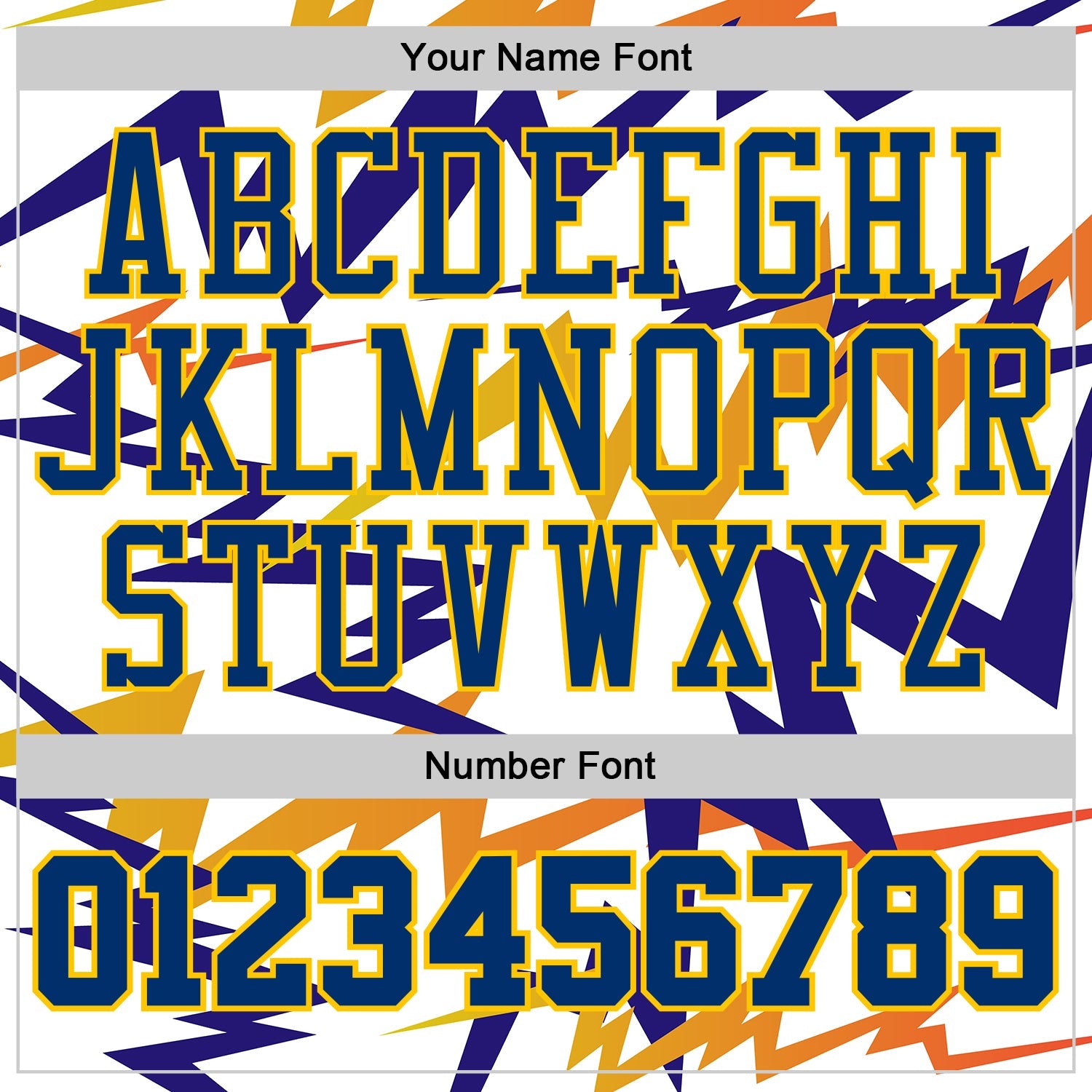 Custom White US Navy Blue-Yellow Retro Lightning Round Neck Sublimation Basketball Uniform Jersey