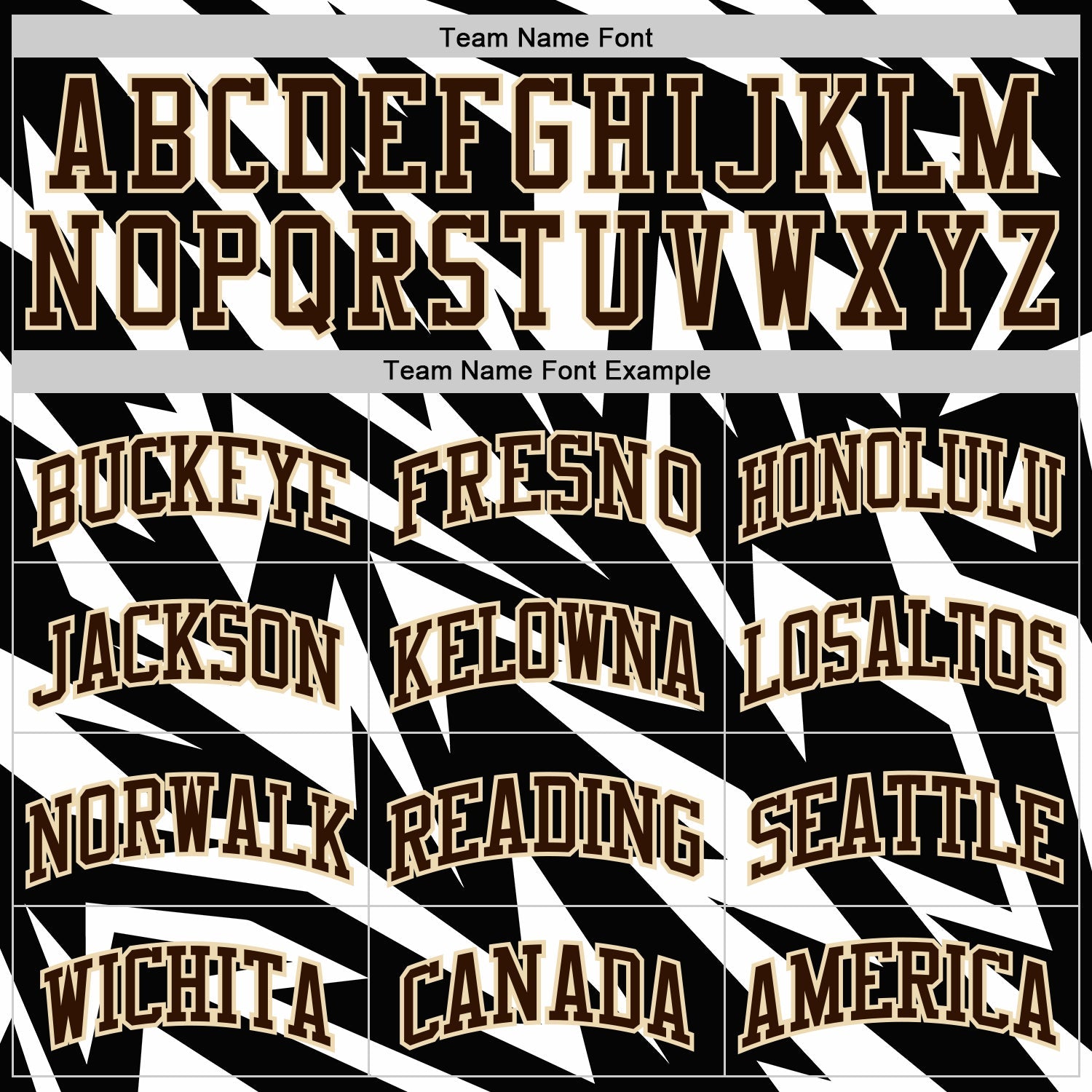 Custom White Brown Black-Cream Vibrant Lightning Stripe Round Neck Sublimation Basketball Uniform Jersey