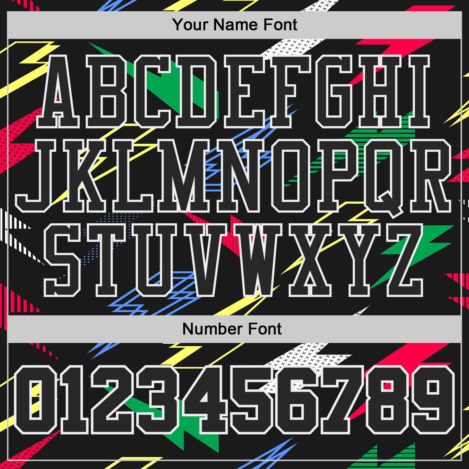 Custom Black Green Blue Red-White Geometric Lightning Round Neck Sublimation Basketball Uniform Jersey