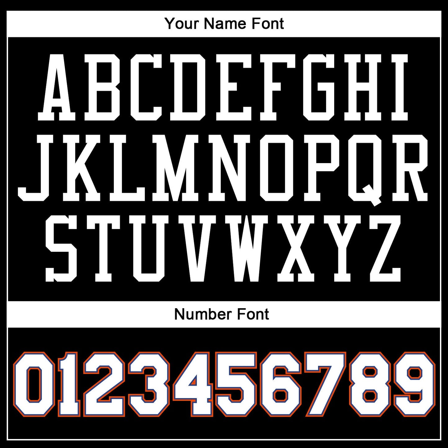 Custom Black White-Orange Authentic Baseball Jersey