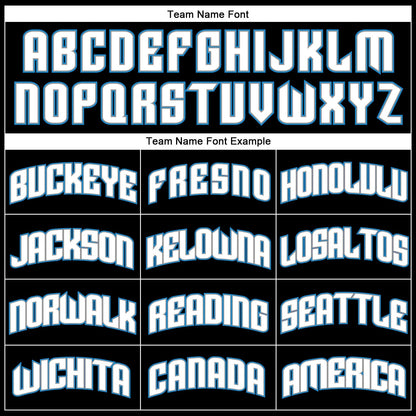 Custom Black Royal Pinstripe White-Blue Authentic Basketball Jersey
