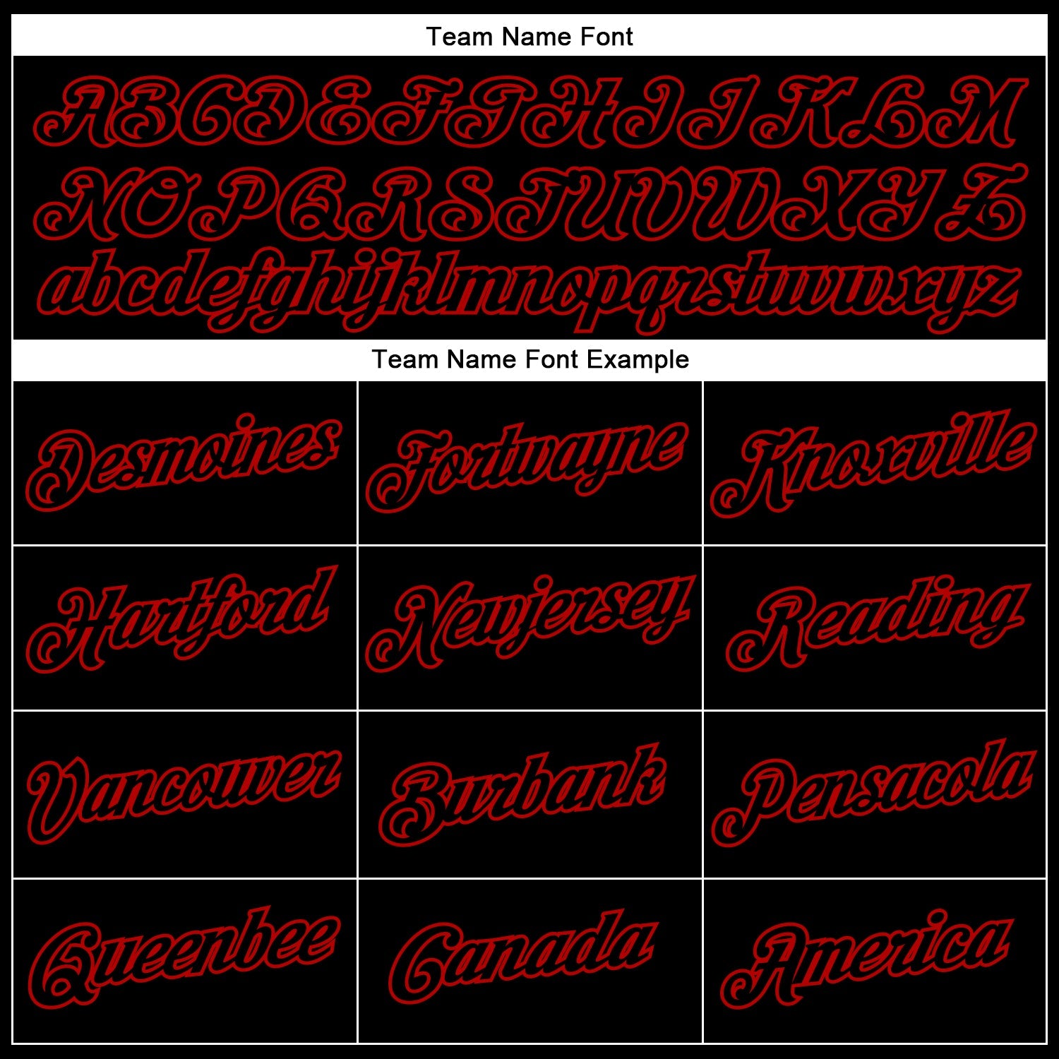 Custom Black Red Performance T-Shirt