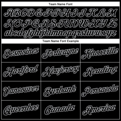 Custom Black Gray Performance T-Shirt