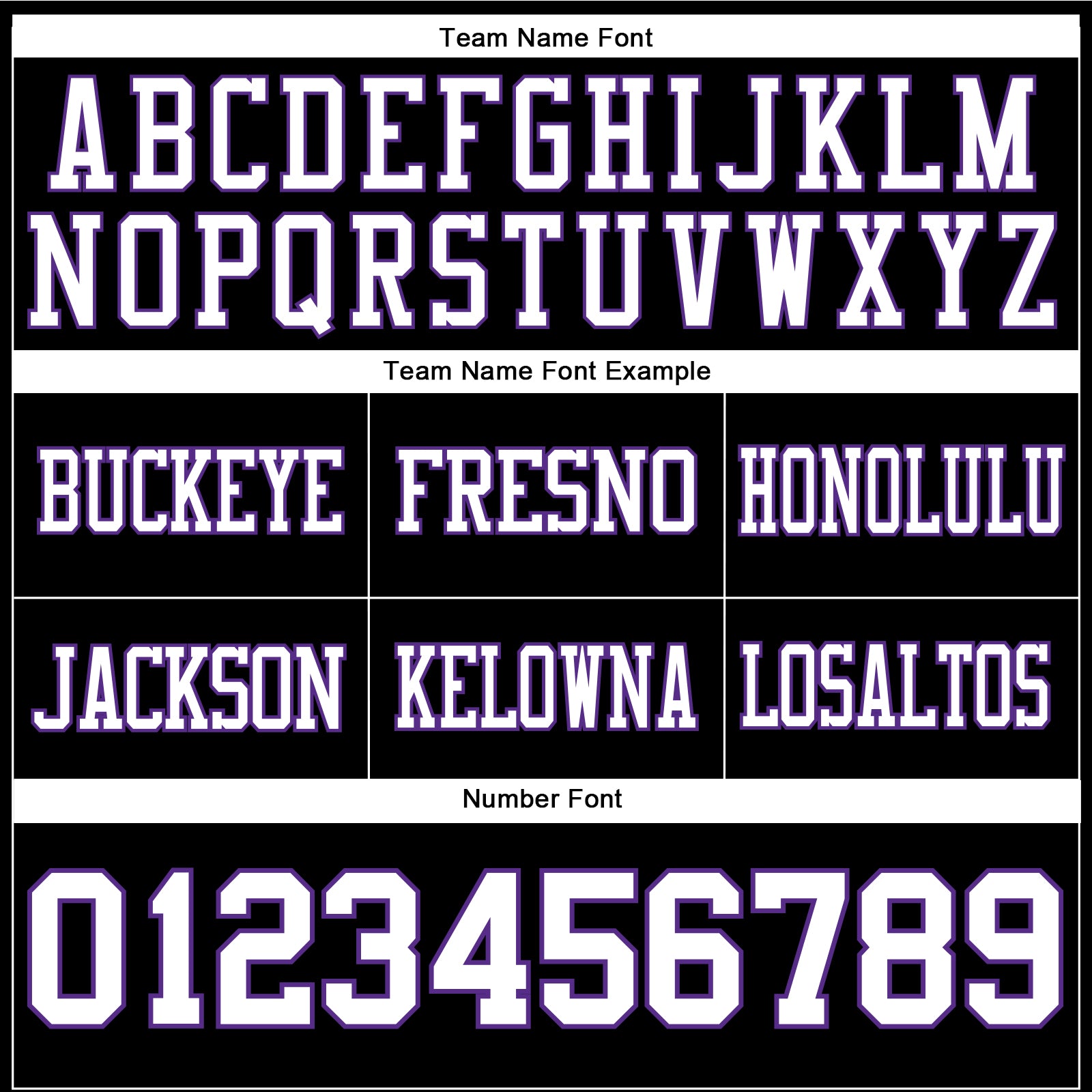 Custom Black White-Purple Authentic Football Jersey