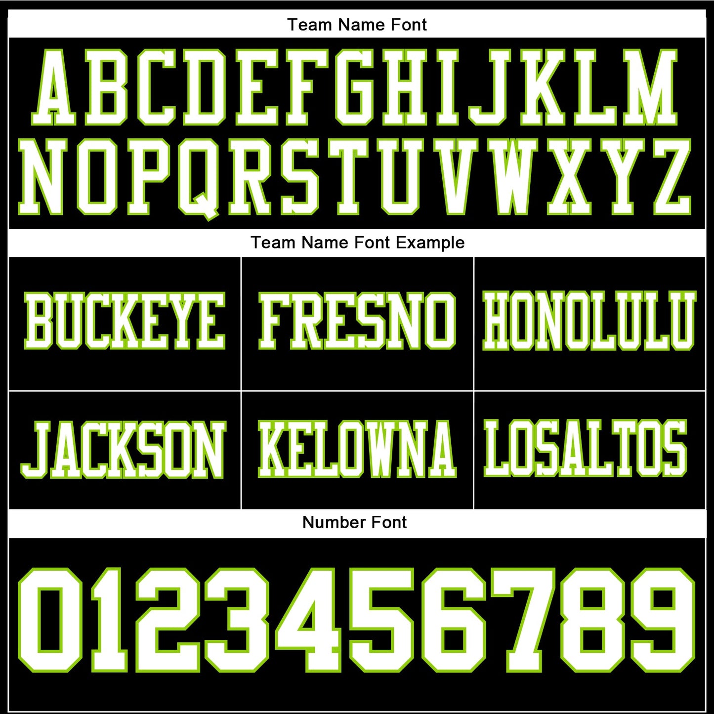 Custom Black White-Neon Green Authentic Football Jersey