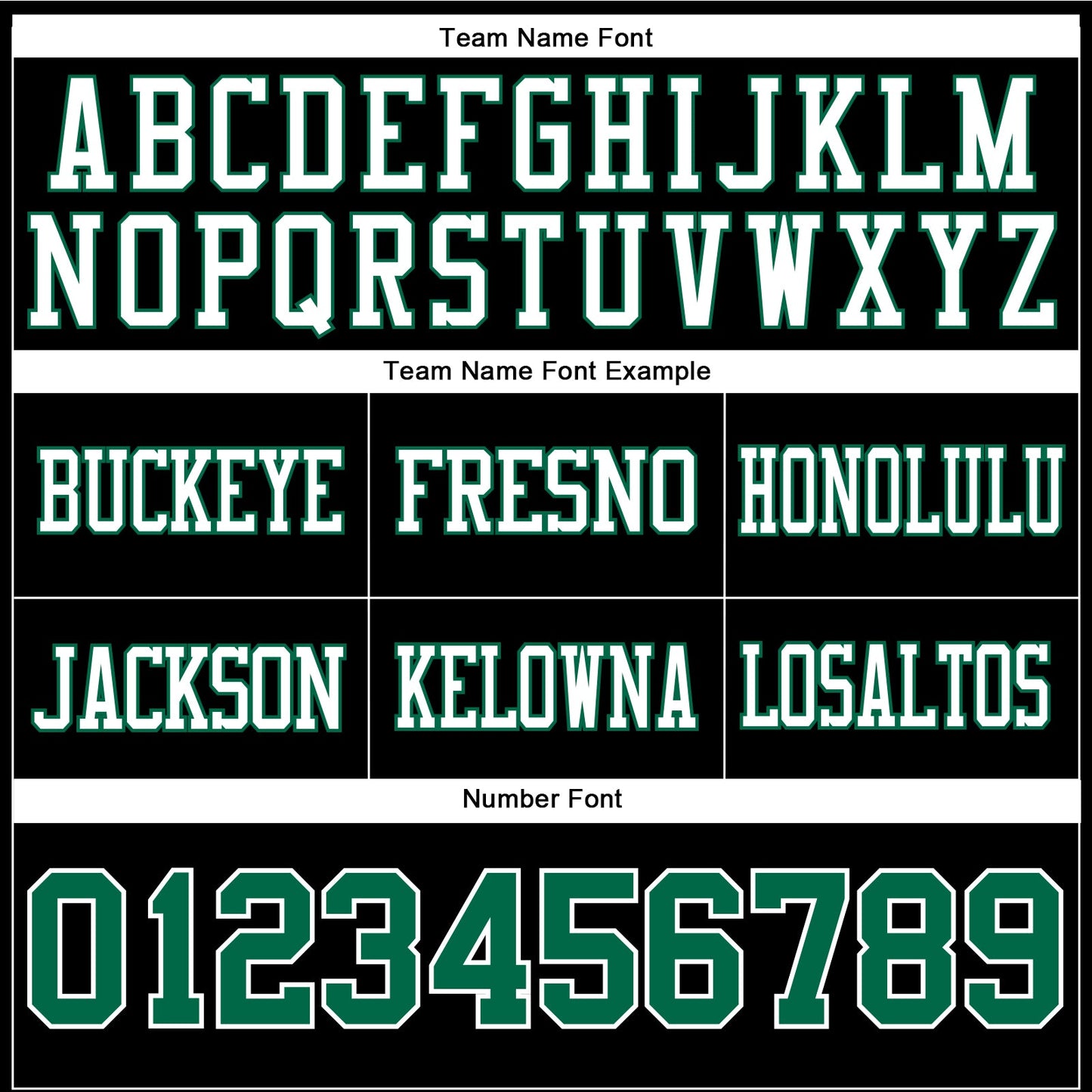 Custom Black Kelly Green-White Authentic Football Jersey