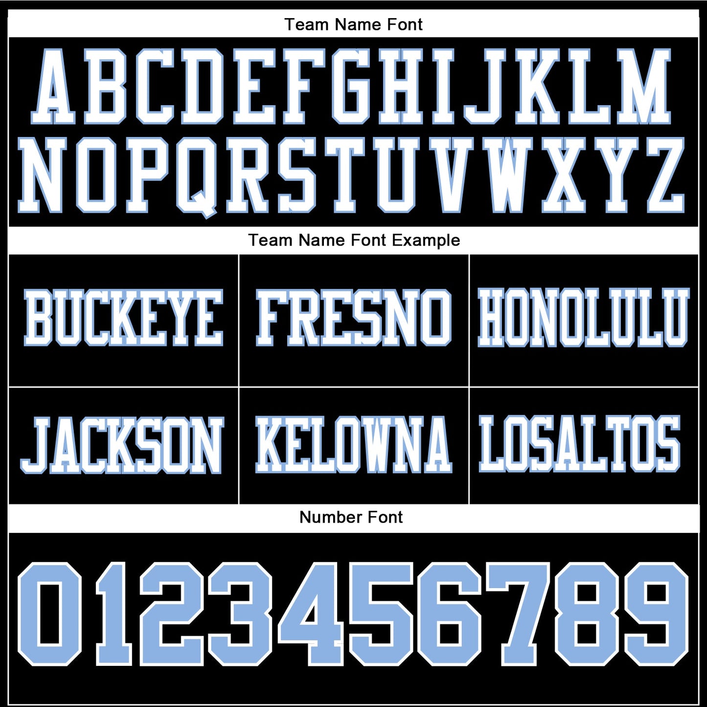 Custom Black Light Blue-White Authentic Football Jersey