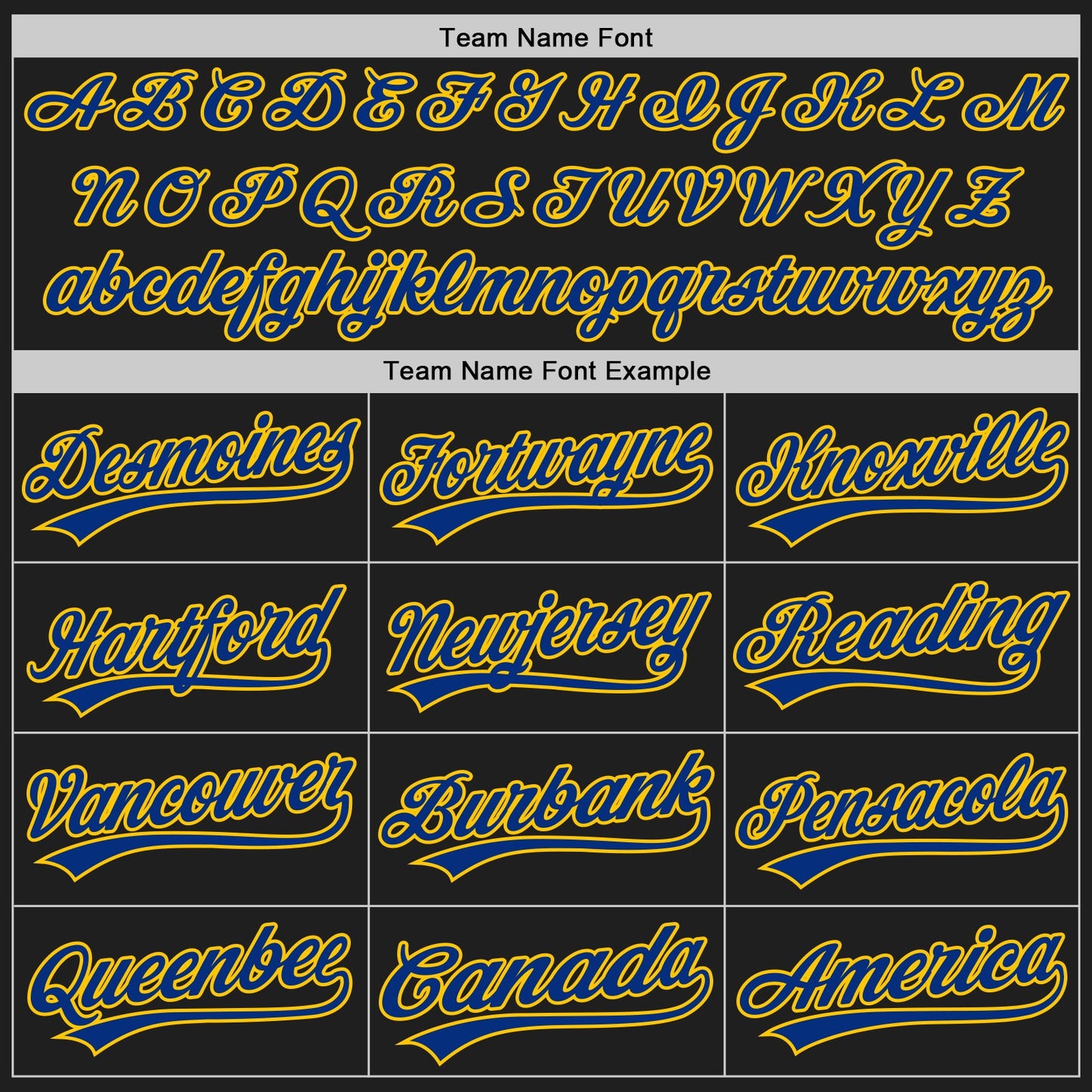 Custom Stitched Black Royal-Yellow Baseball Pullover Sweatshirt Hoodie