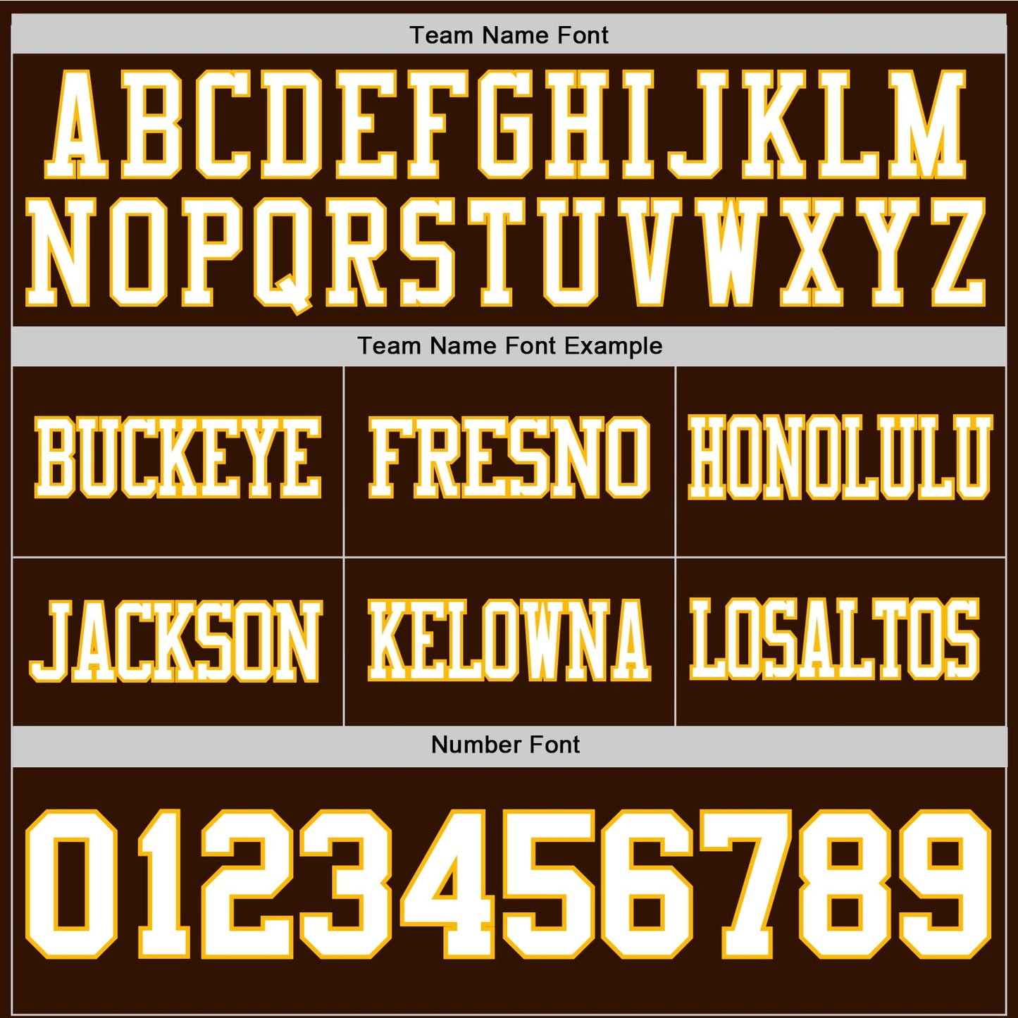 Custom Brown White-Gold Authentic Football Jersey
