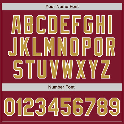 Custom Stitched Crimson Old Gold-White Baseball Pullover Sweatshirt Hoodie