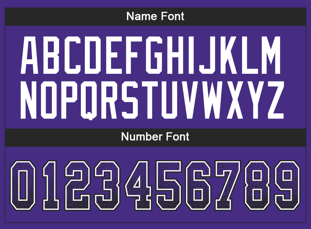 Custom Purple Black-White Drift Fashion Football Jersey