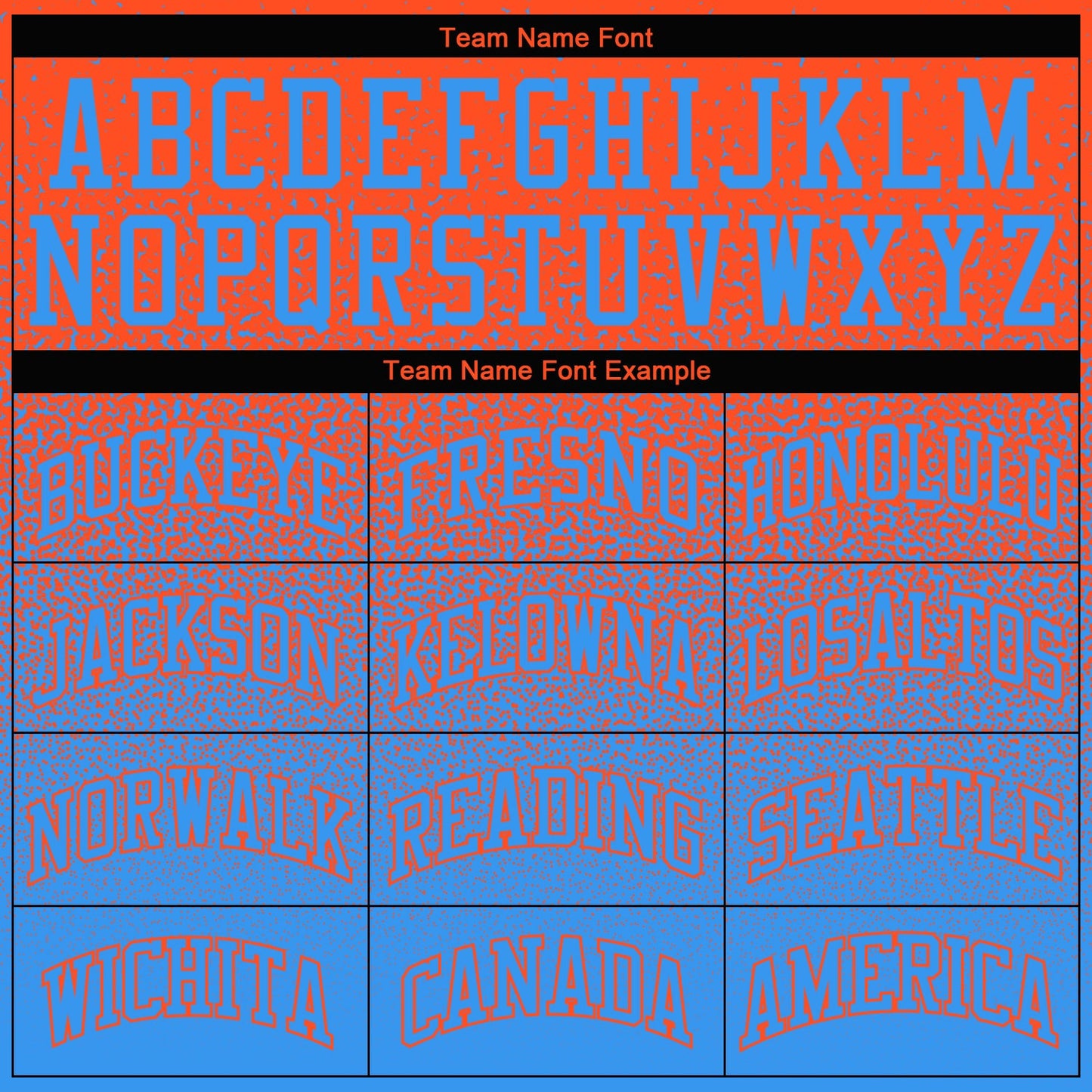 Custom Stitched Orange Powder Blue Fade Fashion Sports Pullover Sweatshirt Hoodie
