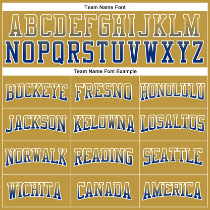 Custom Stitched Old Gold Royal-White Fade Fashion Arrow Sports Pullover Sweatshirt Hoodie