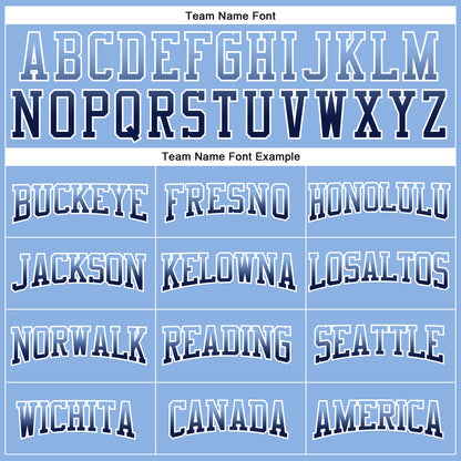 Custom Stitched Light Blue Navy-White Fade Fashion Arrow Sports Pullover Sweatshirt Hoodie
