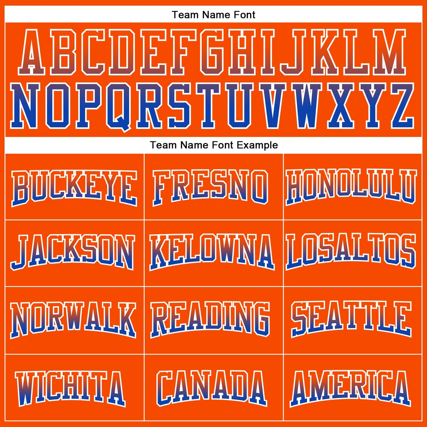 Custom Stitched Orange Thunder Blue-White Fade Fashion Arrow Sports Pullover Sweatshirt Hoodie