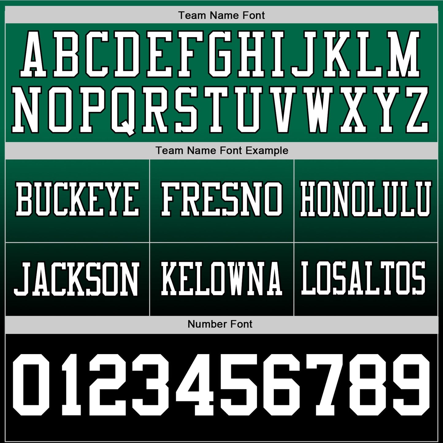 Custom Kelly Green White-Black Authentic Fade Fashion Football Jersey