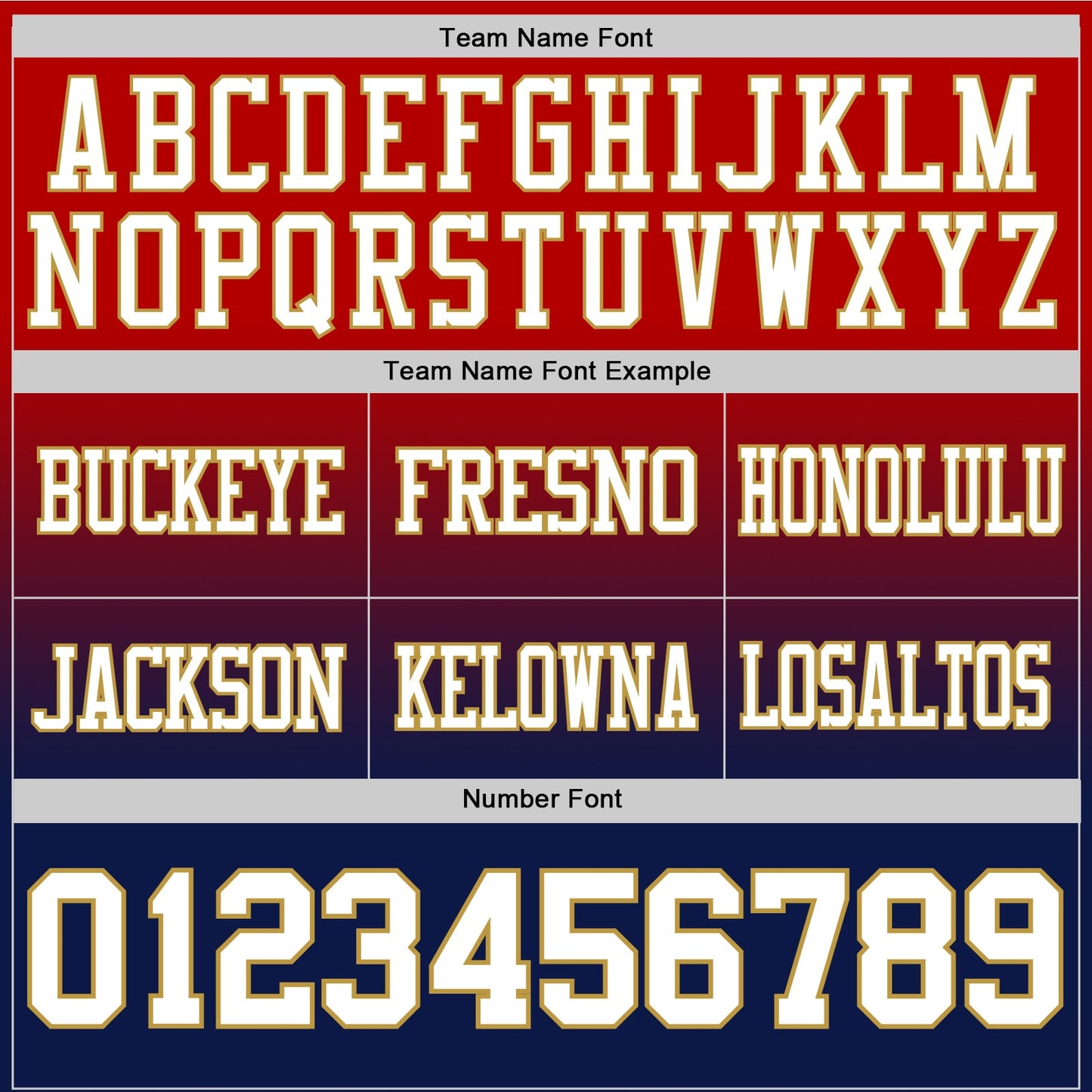 Custom Red White Navy-Old Gold Authentic Fade Fashion Football Jersey
