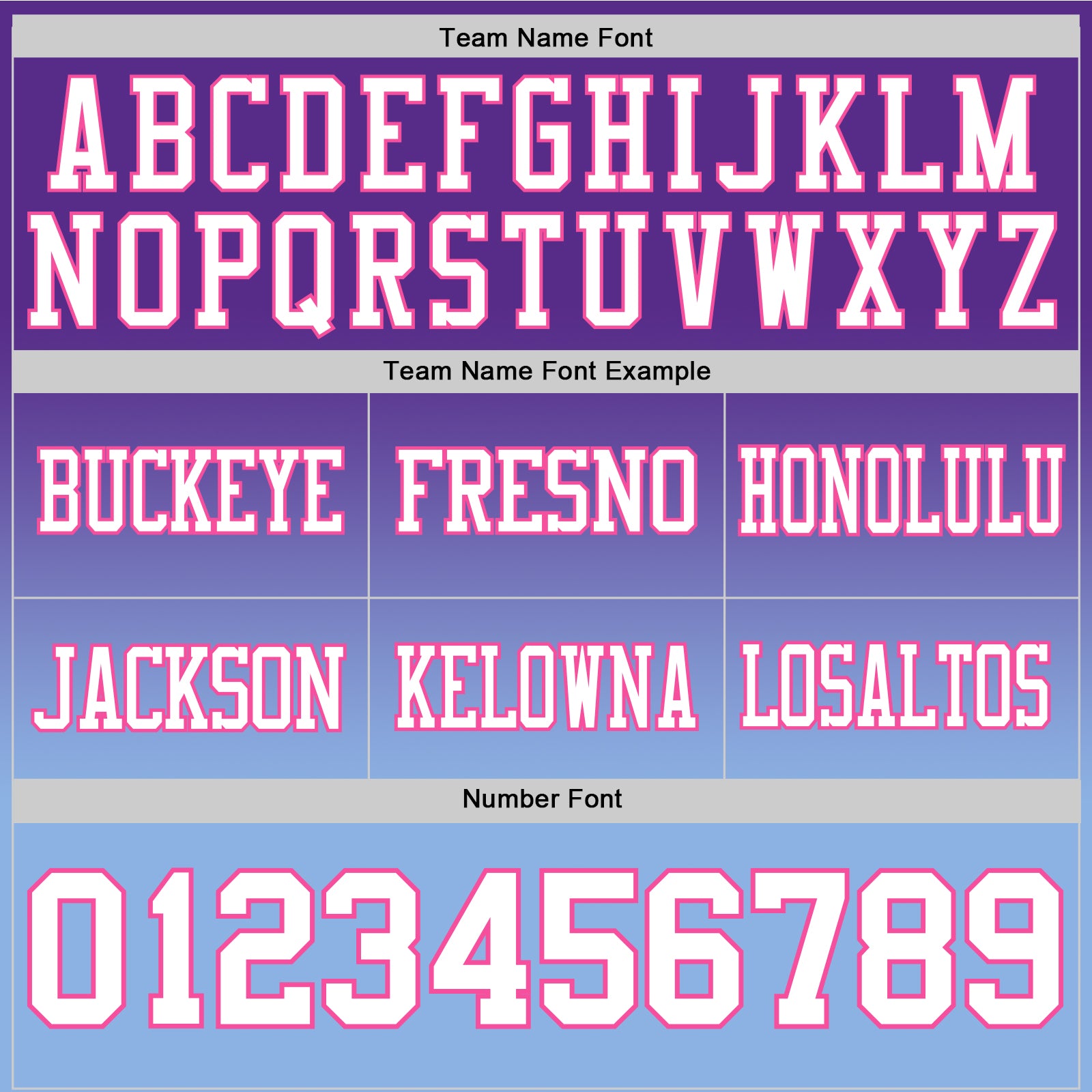 Custom Purple White Light Blue-Pink Authentic Fade Fashion Football Jersey