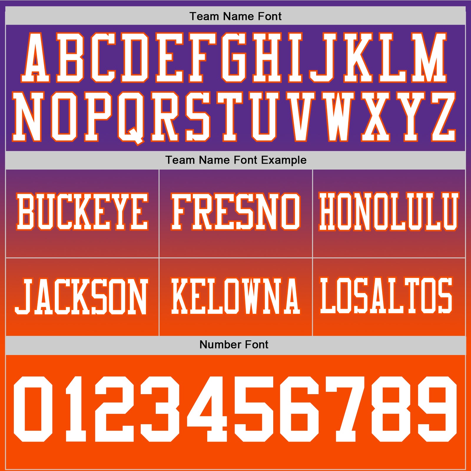 Custom Purple White-Orange Authentic Fade Fashion Football Jersey