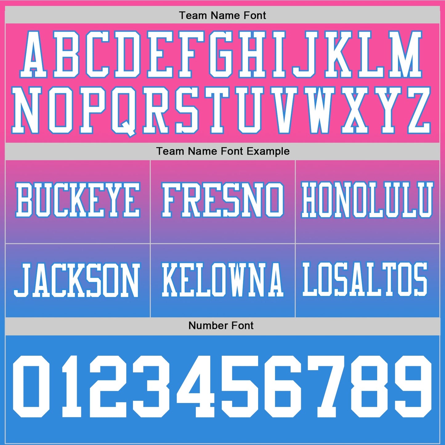 Custom Pink White-Powder Blue Authentic Fade Fashion Football Jersey