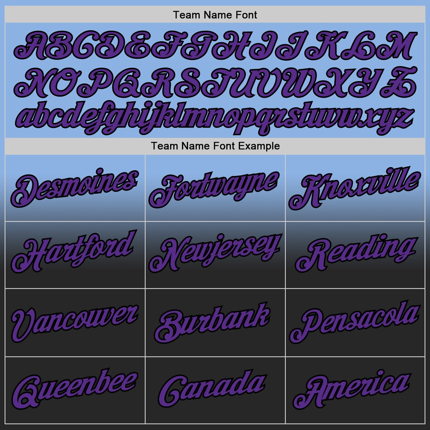 Custom Stitched Light Blue Purple-Black Fade Fashion Sports Pullover Sweatshirt Hoodie
